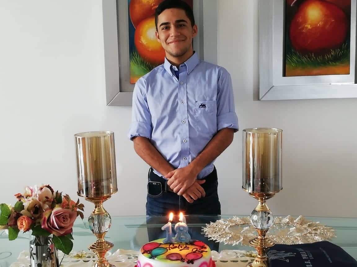 El homenajeado a Juan Diego Ninco Muñoz.